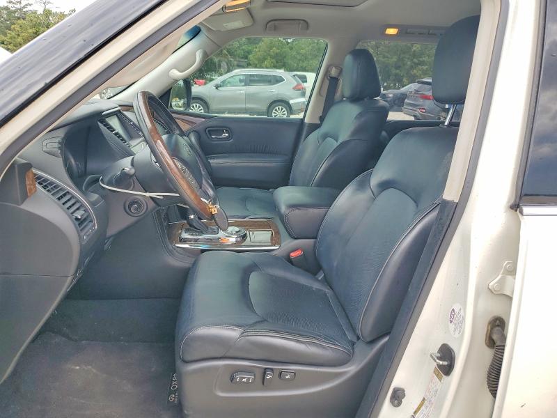 2015 Infiniti Qx80 VIN JN8AZ2NF5F9573567 COPART salvage auction — FRONT END, Tx - Certificate Of Title, sold $2,500 on 2026-07-03 (photo 7)