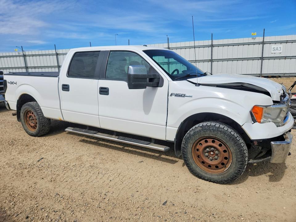 2014 Ford F-150 lightning VIN 1FTFW1EF9EKE15311 COPART salvage auction — FRONT END, AB - BOS - SALVAGE, sold $125 on 2026-07-09 (photo 4)