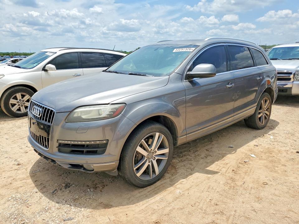 2013 Audi Q7 VIN WA1VMAFE0DD008398 COPART salvage auction — REAR END, Nm - Certificate Of Title, sold $700 on 2026-07-09 (photo 1)