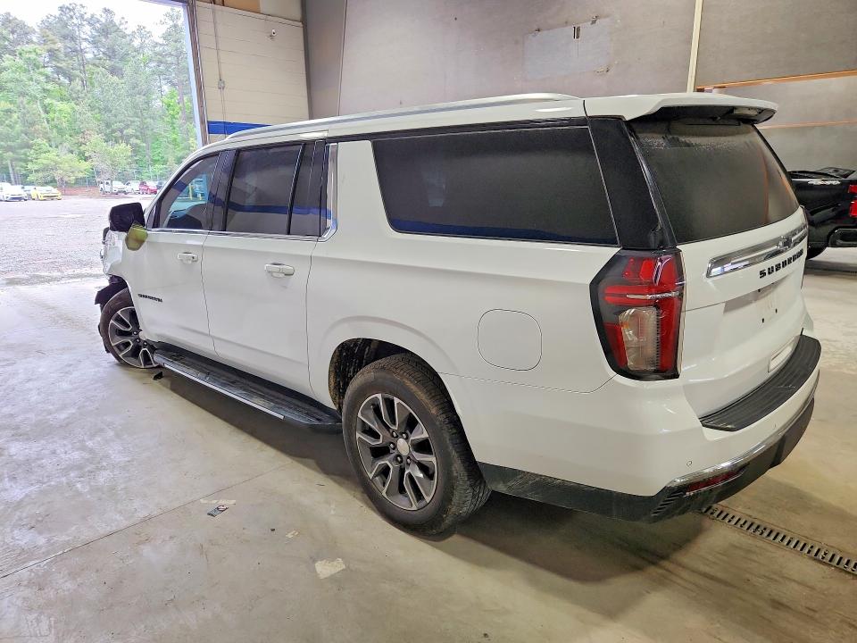 2022 Chevrolet Suburban VIN 1GNSKCKD1NR261815 COPART salvage auction — FRONT END, Va - Cert Of Title - Salvage, sold $15,900 on 2026-07-02 (photo 2)