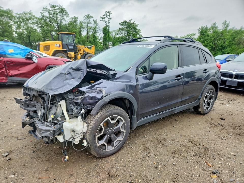 2014 Subaru Xv VIN JF2GPACC0E8210338 COPART salvage auction — FRONT END, Md - Cert Of Salvage > 75% Damage, sold $125 on 2026-07-30 (photo 1)