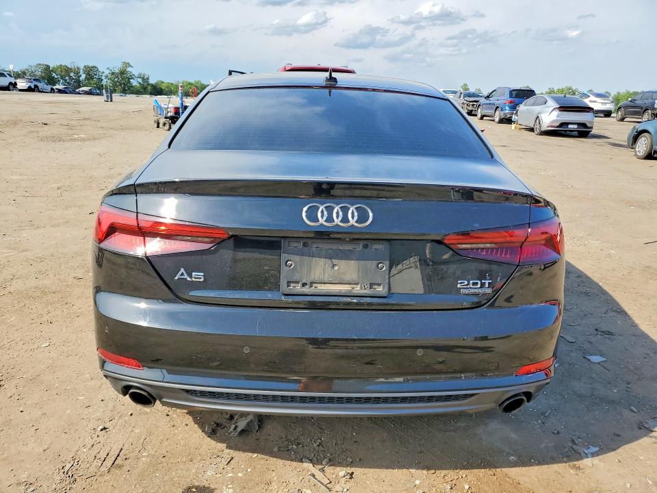 2018 Audi A5 VIN WAUTNAF58JA134142 COPART salvage auction — SIDE, Va - Cert Of Title - Salvage, sold $5,400 on 2026-07-15 (photo 6)