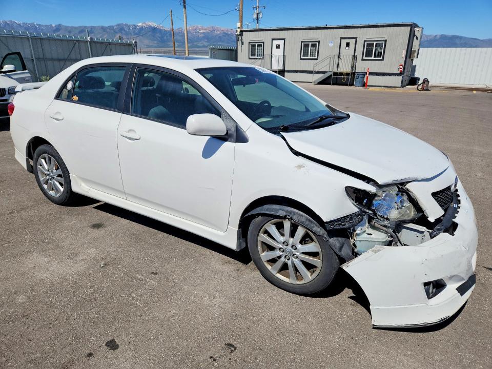 2009 Toyota Corolla VIN 1NXBU40E49Z007471 COPART salvage auction — FRONT END, Ut - Salvage Certificate, sold $1,300 on 2026-07-10 (photo 4)
