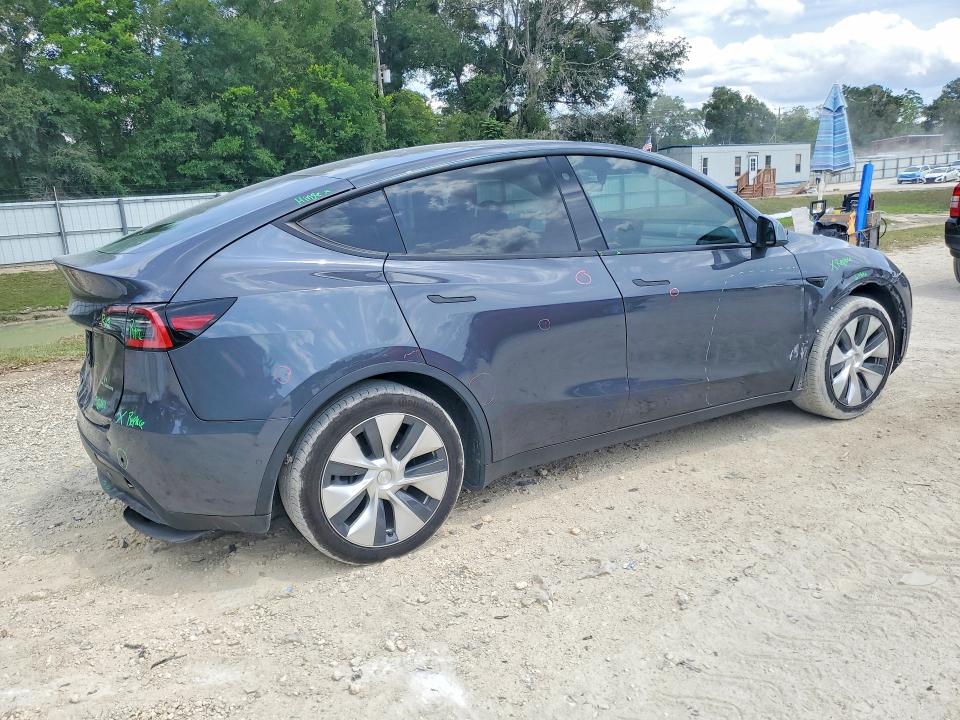 2021 Tesla Model y VIN 5YJYGDEE8MF086756 COPART salvage auction — REAR END, Fl - Certificate Of Destruction, sold $8,000 on 2026-07-14 (photo 3)