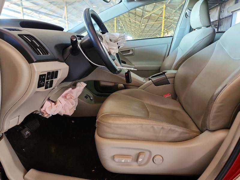 2012 Toyota Prius VIN JTDKN3DU5C1538314 COPART salvage auction — FRONT END, Az - Cert Of Title - Salvage, sold $1,950 on 2026-07-20 (photo 7)