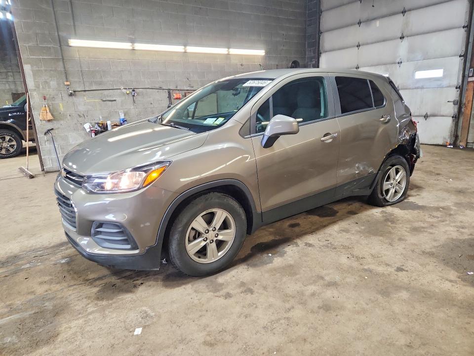 2020 Chevrolet Trax VIN KL7CJKSB9LB348695 COPART salvage auction — REAR END, Ny - Mv-907A Salvage Certificate, sold $1,750 on 2026-07-20 (photo 1)