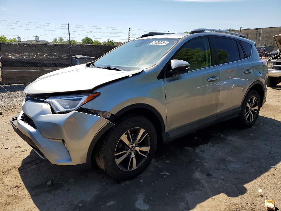 2018 Toyota Rav 4 VIN JTMRFREV2JJ249586 COPART salvage auction — FRONT END, Md - Cert Of Salvage > 75% Damage, sold $6,500 on 2026-07-23 (photo 1)