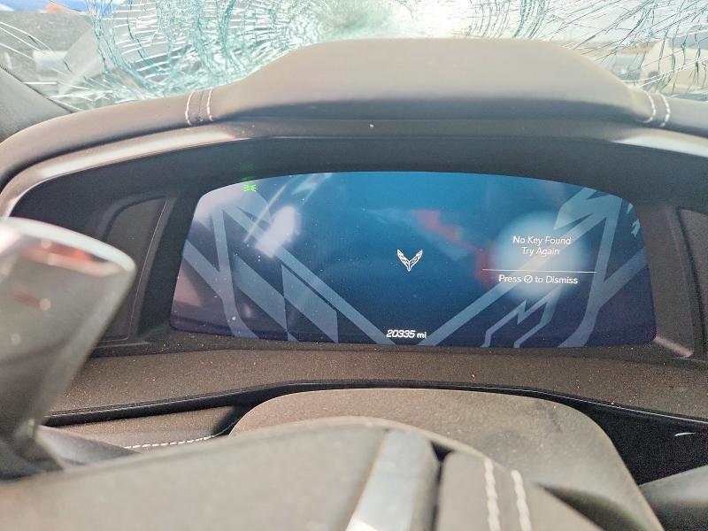 2024 Chevrolet Corvette stingray VIN 1G1YC3D40R5126778 COPART salvage auction — ALL OVER, AZ - CERT OF TITLE - SALVAGE, sold $18,600 on 2026-07-31 (photo 9)