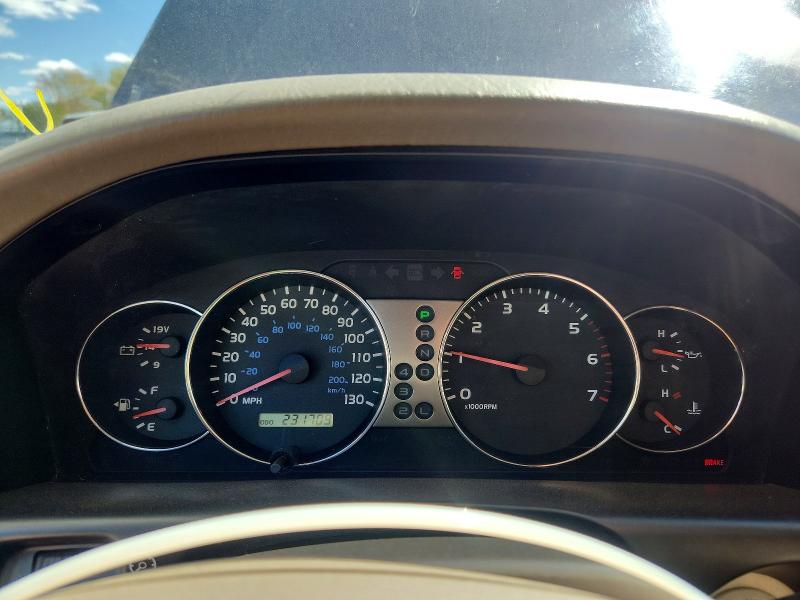 2003 Toyota Land cruiser VIN JTEHT05J332030285 COPART salvage auction — MINOR DENT/SCRATCHES, Ny - Certificate Of Title (P), sold $5,800 on 2026-07-02 (photo 9)