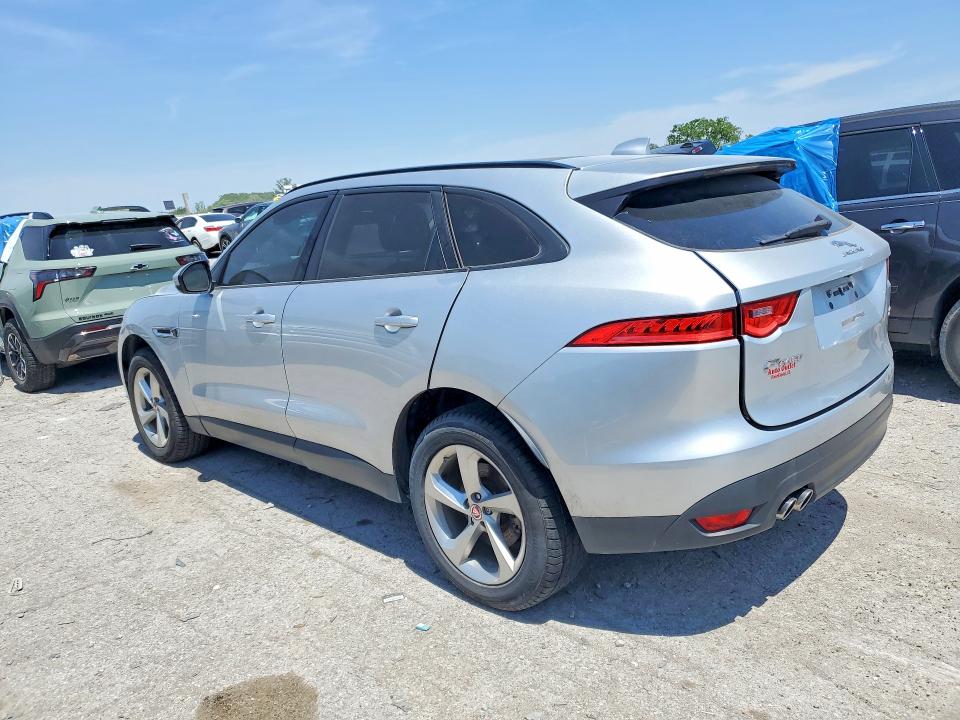 2017 Jaguar F-pace VIN SADCJ2BN3HA491513 COPART salvage auction — MINOR DENT/SCRATCHES, Il - Certificate Of Title (P), sold $2,950 on 2026-07-09 (photo 2)