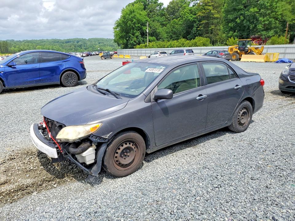 2011 Toyota Corolla VIN JTDBU4EE9B9156769 COPART salvage auction — FRONT END, Nc - Salvage Certificate Of Title, sold $2,000 on 2026-07-09 (photo 1)