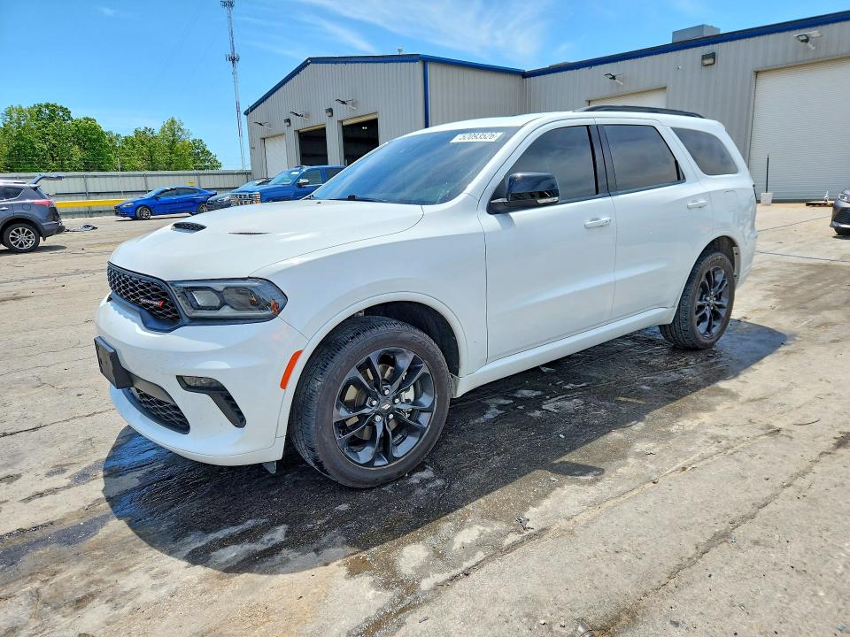 2023 Dodge Durango VIN 1C4RDJDG8PC584262 COPART salvage auction — HAIL, MO - SALVAGE CERTIFICATE OF TITLE, sold $15,300 on 2026-07-27 (photo 1)