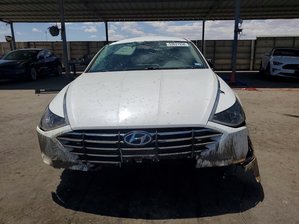 2020 Hyundai Sonata VIN 5NPEG4JA7LH020205 COPART salvage auction — ROLLOVER, Tx - Salvage Vehicle Title, sold $1,700 on 2026-07-17 (photo 5)