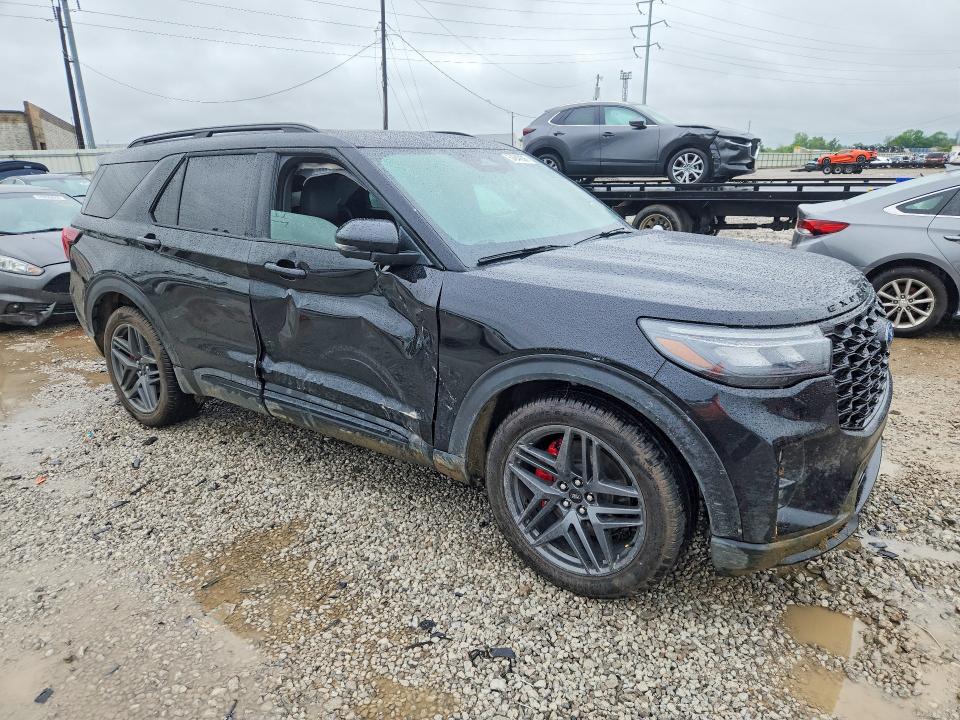 2025 Ford Explorer VIN 1FMWK8GC8SGC87287 COPART salvage auction — SIDE, OH - CERT OF TITLE-SALVAGE, sold $25,250 on 2026-07-02 (photo 4)
