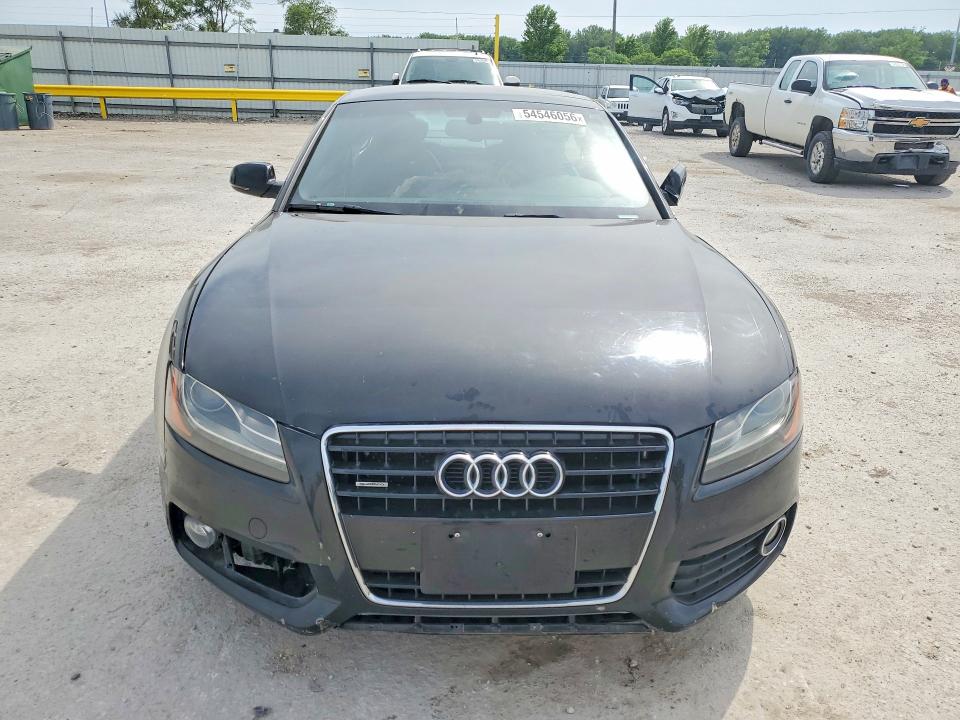 2010 Audi A5 VIN WAUWKAFR0AA064600 COPART salvage auction — SIDE, Ia - Cert Of Title-Salvage Title, sold $600 on 2026-07-17 (photo 5)
