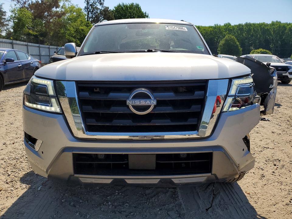 2023 Nissan VIN JN8AY2AD3P9690640 COPART salvage auction — REAR END, Va - Cert Of Title - Salvage, sold $6,300 on 2026-07-07 (photo 5)
