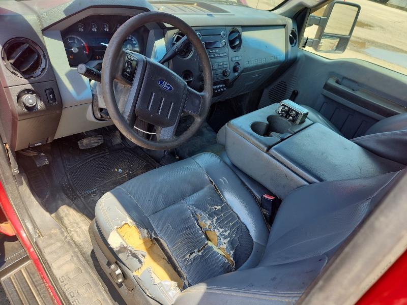 2014 Ford F-550 super duty VIN 1FDUF5HTXEEA13811 COPART salvage auction — SIDE, La - Certificate Of Title, sold $12,100 on 2026-07-13 (photo 8)