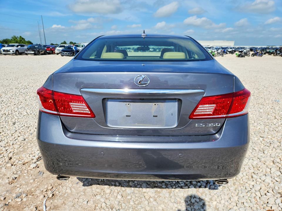 2012 Lexus ES VIN JTHBK1EG1C2486808 COPART salvage auction — SIDE, Tx - Salvage Vehicle Title, sold $3,900 on 2026-07-09 (photo 6)
