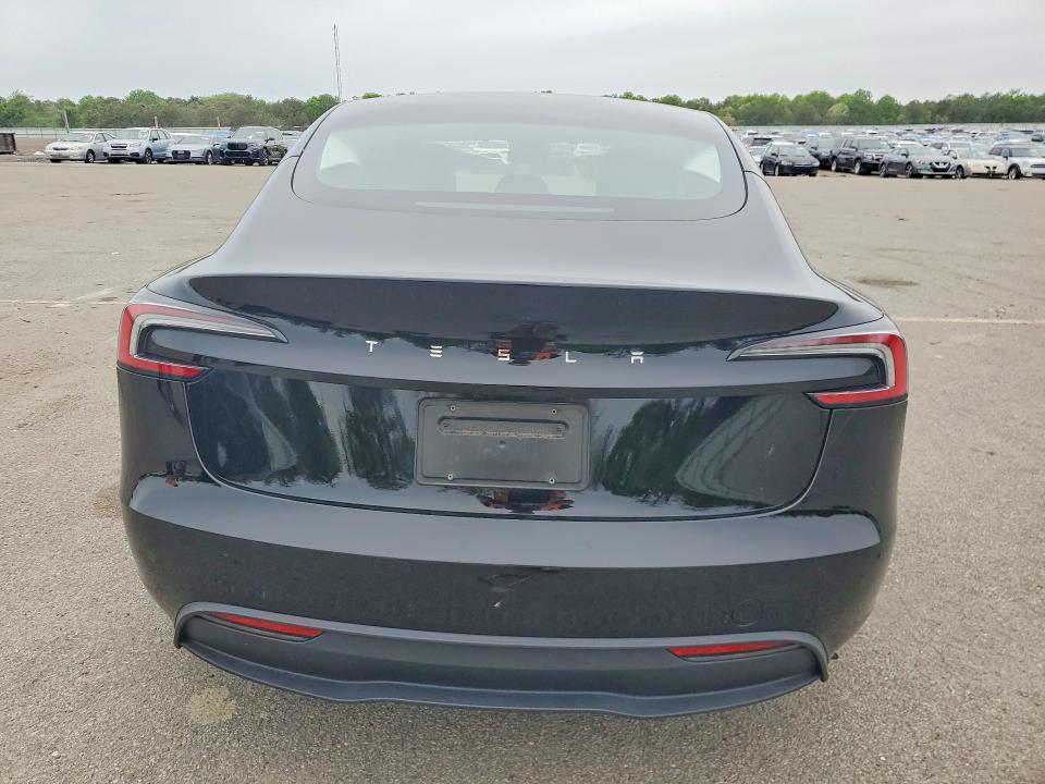 2024 Tesla Model 3 VIN 5YJ3E1EA3RF772805 COPART salvage auction — FRONT END, NY - MV-907A SALVAGE CERTIFICATE, sold $8,000 on 2026-07-27 (photo 6)