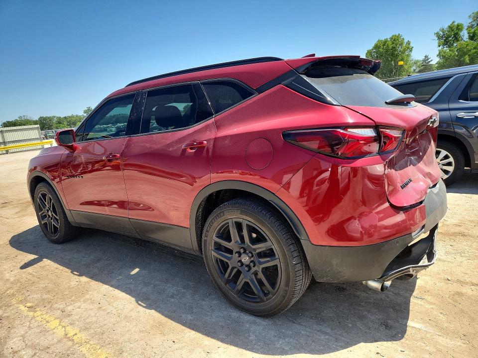 2020 Chevrolet Blazer VIN 3GNKBDRS3LS532880 COPART salvage auction — REAR END, Ks - Cert Of Title-Salvage, sold $7,100 on 2026-08-19 (photo 2)