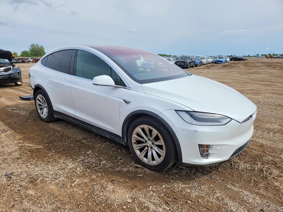 2018 Tesla Model x VIN 5YJXCBE28JF112379 COPART salvage auction — REAR END, Il - Salvage Certificate, sold $8,300 on 2026-07-07 (photo 4)
