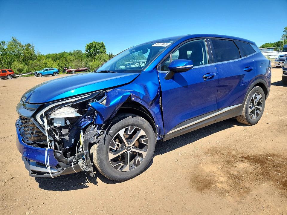 2023 Kia Sportage VIN 5XYK33AF4PG043278 COPART salvage auction — FRONT END, Oh - Cert Of Title-Salvage, sold $6,300 on 2026-07-13 (photo 1)