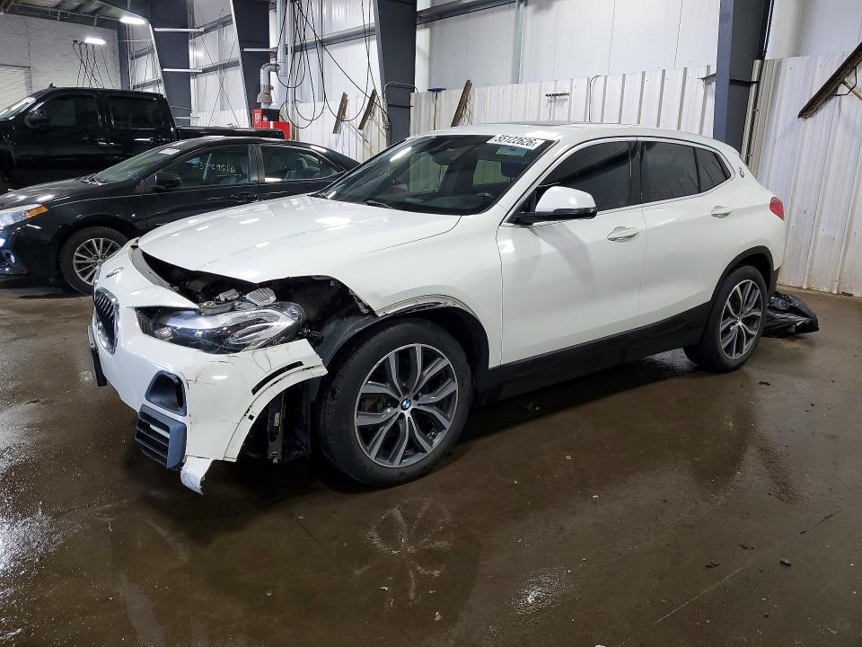 2018 BMW X2 VIN WBXYJ5C39JEF79261 COPART salvage auction — FRONT END, Mn - Cert Of Title-Salvage, sold $1,400 on 2026-07-28 (photo 1)