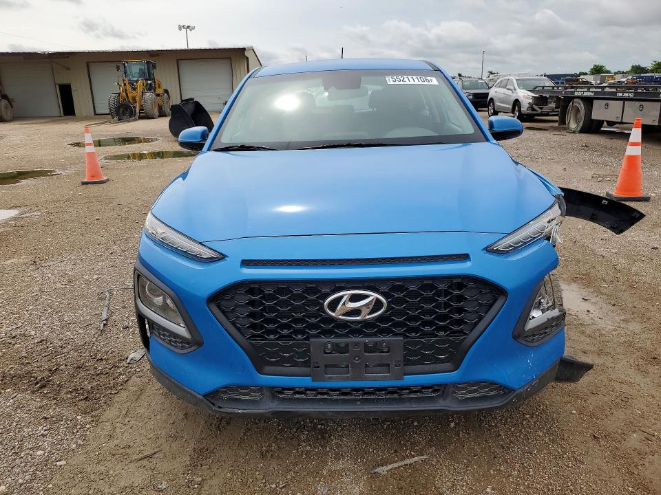2020 Hyundai Kona VIN KM8K12AA4LU409345 COPART salvage auction — FRONT END, Tx - Salvage Vehicle Title, sold $3,450 on 2026-07-15 (photo 5)