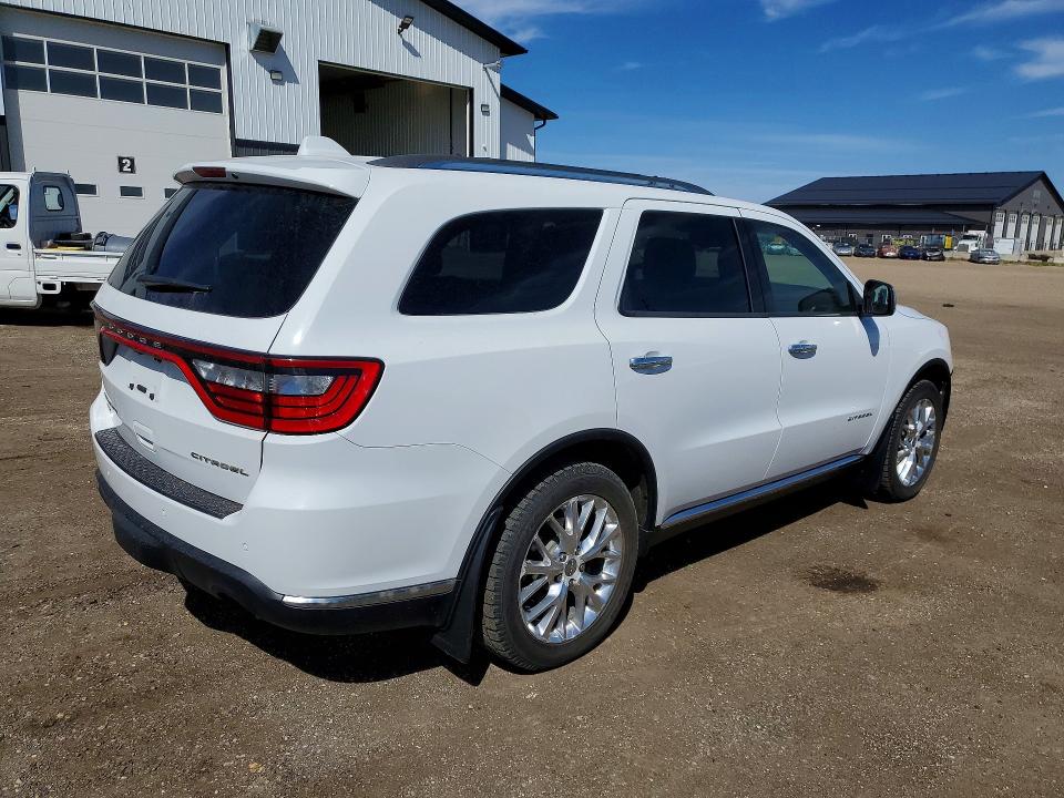 2015 Dodge Durango VIN 1C4RDJEG0FC810596 COPART salvage auction — FRONT END, AB - BOS - SALVAGE, sold $3,600 on 2026-07-02 (photo 3)