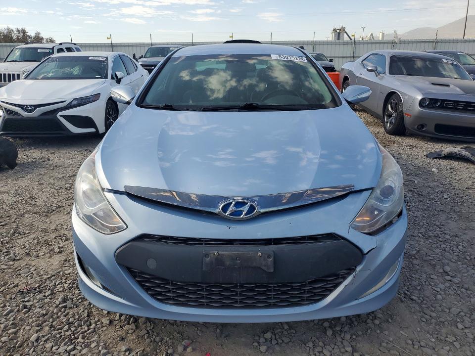 2013 Hyundai Sonata VIN KMHEC4A41DA099283 COPART salvage auction — REAR END, Ut - Salvage Certificate, sold $1,850 on 2026-07-17 (photo 5)