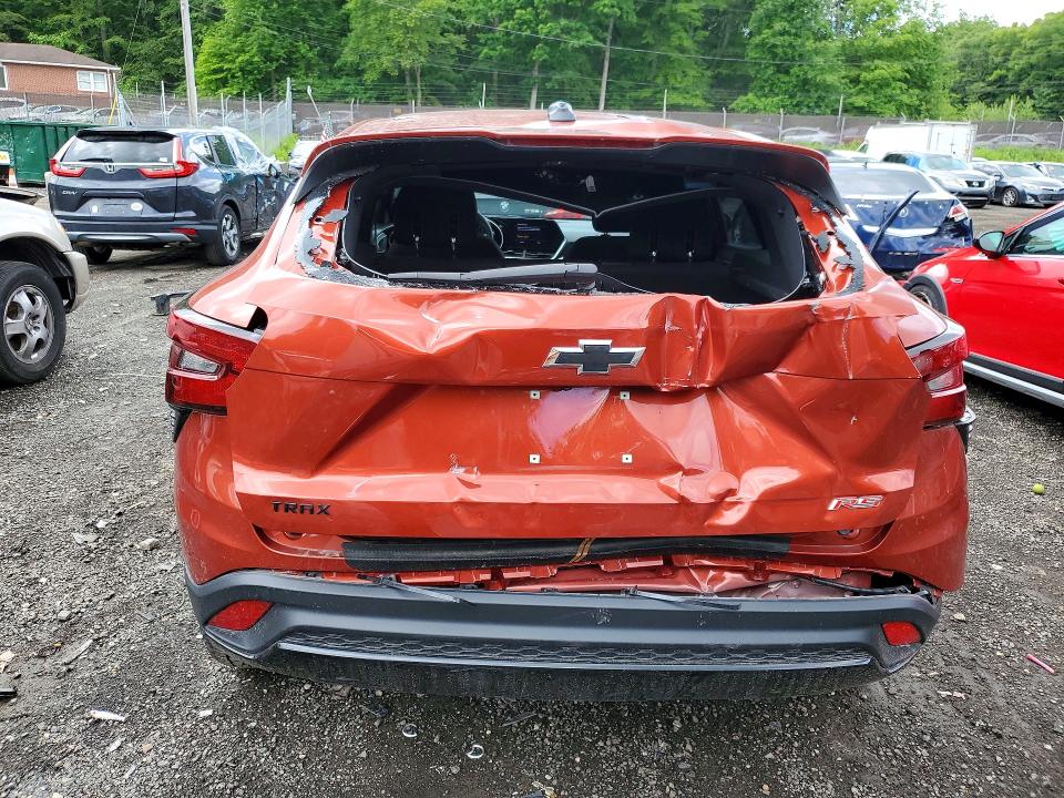2024 Chevrolet VIN KL77LGE28RC094274 COPART salvage auction — REAR END, Md - Cert Of Salvage < 75% Damage, sold $7,300 on 2026-07-16 (photo 6)