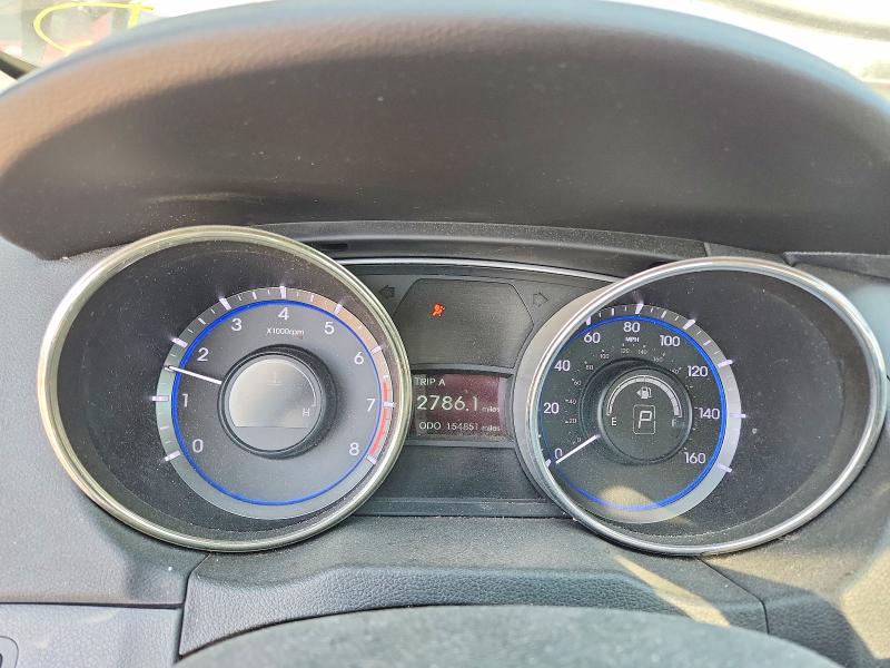 2011 Hyundai Sonata VIN 5NPEC4ACXBH054070 COPART salvage auction — FRONT END, IL - SALVAGE CERTIFICATE, sold $450 on 2026-07-28 (photo 9)