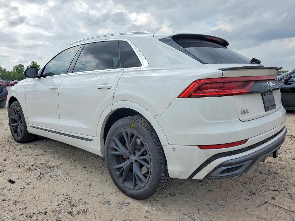 2021 Audi Q8 VIN WA1EVAF1XMD002490 COPART salvage auction — FRONT END, Tx - Salvage Vehicle Title, sold $17,600 on 2026-07-31 (photo 2)