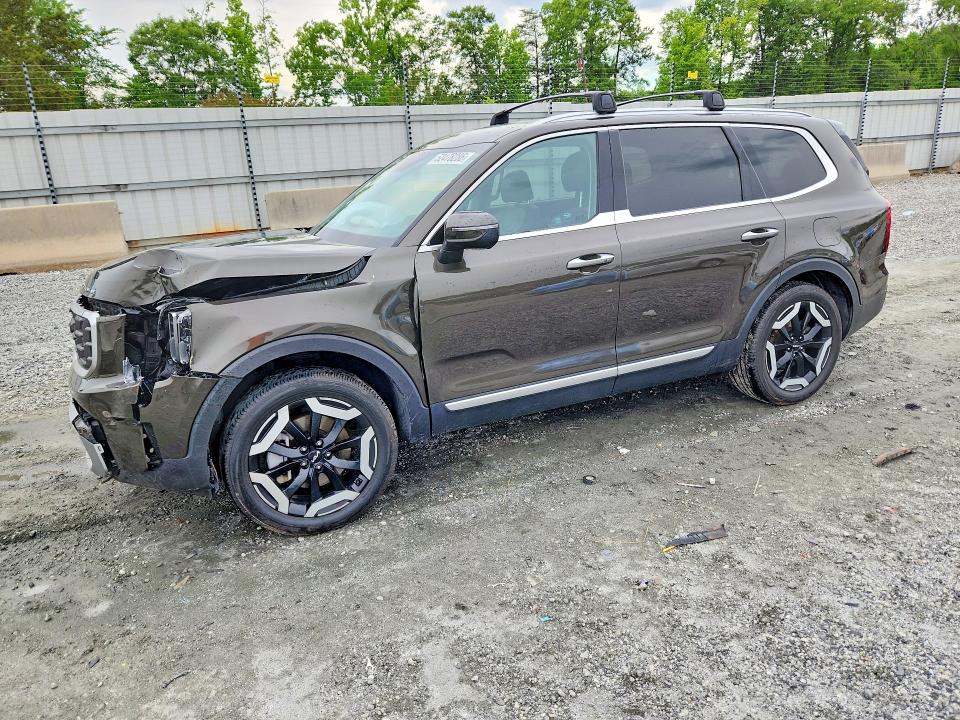 2023 Kia Telluride VIN 5XYP64GCXPG331323 COPART salvage auction — FRONT END, Nc - Salvage Certificate Of Title, sold $7,100 on 2026-07-15 (photo 1)