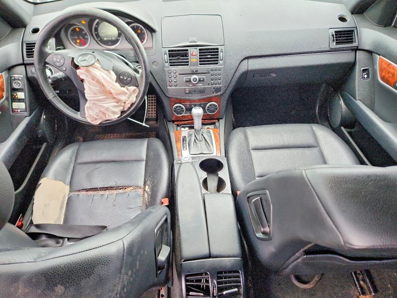 2011 Mercedes-benz C-klasse VIN WDDGF5EB3BR170264 COPART salvage auction — FRONT END, Ok - Cert Of Title-Salvage, sold $400 on 2026-08-21 (photo 8)