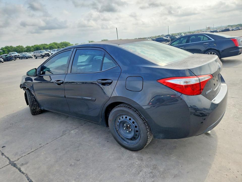 2015 Toyota Corolla VIN 5YFBURHE2FP345238 COPART salvage auction — FRONT END, TX - SALVAGE VEHICLE TITLE, sold $1,800 on 2026-07-27 (photo 2)