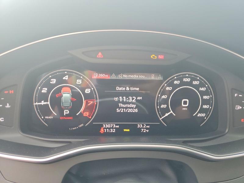 2022 Audi Rs6 VIN WUA1CBF25NN902852 COPART salvage auction — FRONT END, Ma - Cert Of Title-Salvage, sold $56,000 on 2026-07-02 (photo 9)