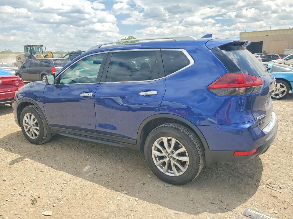 2018 Nissan Rogue VIN 5N1AT2MV0JC845116 COPART salvage auction — HAIL, Ks - Cert Of Title-Salvage, sold $2,050 on 2026-07-02 (photo 2)