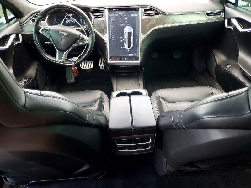 2016 Tesla Model s VIN 5YJSA1E43GF141454 COPART salvage auction — FRONT END, Ca - Salvage Certificate, sold $4,800 on 2026-07-22 (photo 8)