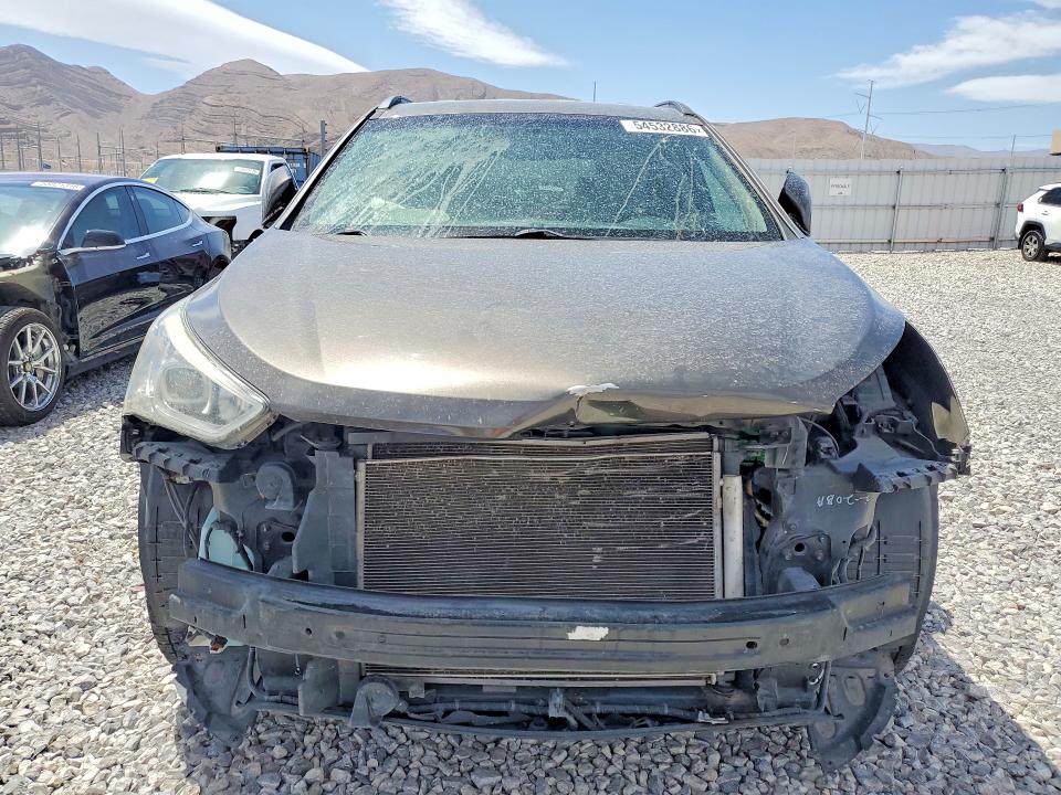 2014 Hyundai Santa fe VIN 5XYZU3LB4EG175024 COPART salvage auction — FRONT END, NV - SALVAGE TITLE, sold $1,250 on 2026-07-20 (photo 5)
