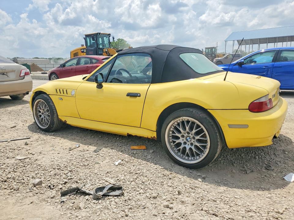 2001 BMW Z3 VIN WBACN53451LJ55876 COPART salvage auction — FRONT END, Ks - Cert Of Title-Salvage, sold $175 on 2026-07-30 (photo 2)