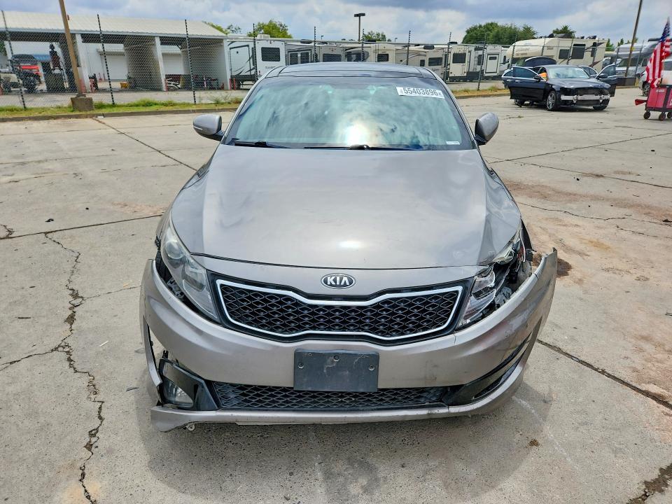 2013 Kia Optima VIN 5XXGR4A60DG242726 COPART salvage auction — FRONT END, CA - SALVAGE CERTIFICATE, sold $10 on 2026-07-27 (photo 5)