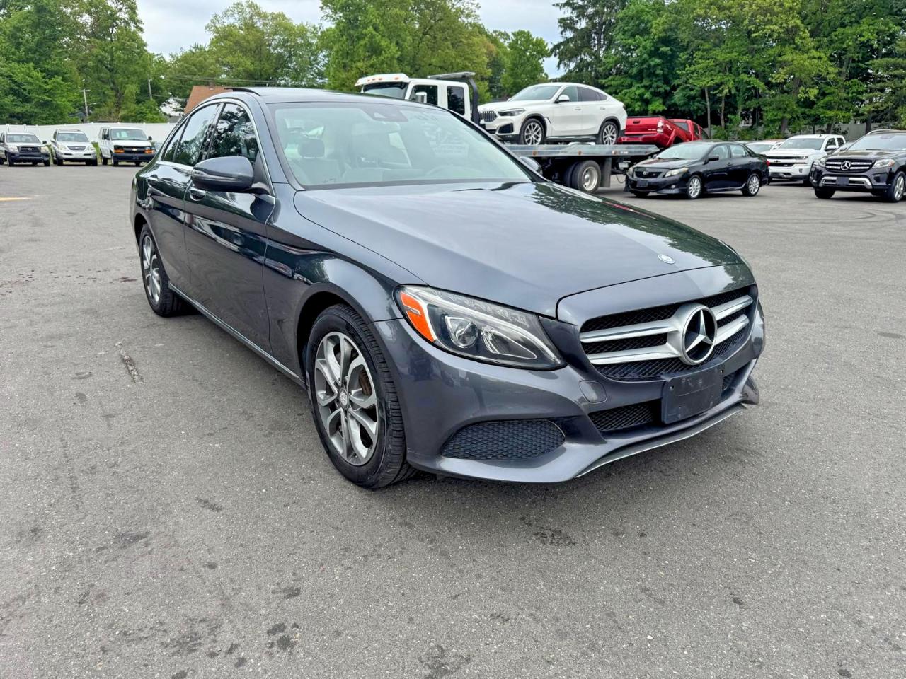 2016 Mercedes-Benz C-Class VIN WDDWF4KB7GR151475 COPART salvage auction — Minor Dent/Scratches, WV - CERTIFICATE OF TITLE, sold $7,100 on 2026-07-01 (photo 4)