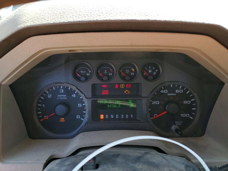 2009 Ford F-250 super duty VIN 1FTNF21509EA26706 COPART salvage auction — REJECTED REPAIR, Ny - Certificate Of Title, sold $1,500 on 2026-07-08 (photo 9)