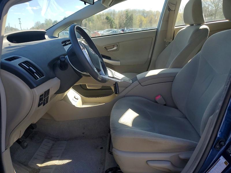 2010 Toyota Prius VIN JTDKN3DU8A0022340 COPART salvage auction — REAR END, Ma - Cert Of Title-Reconstrctd Coll, sold $425 on 2026-07-27 (photo 7)