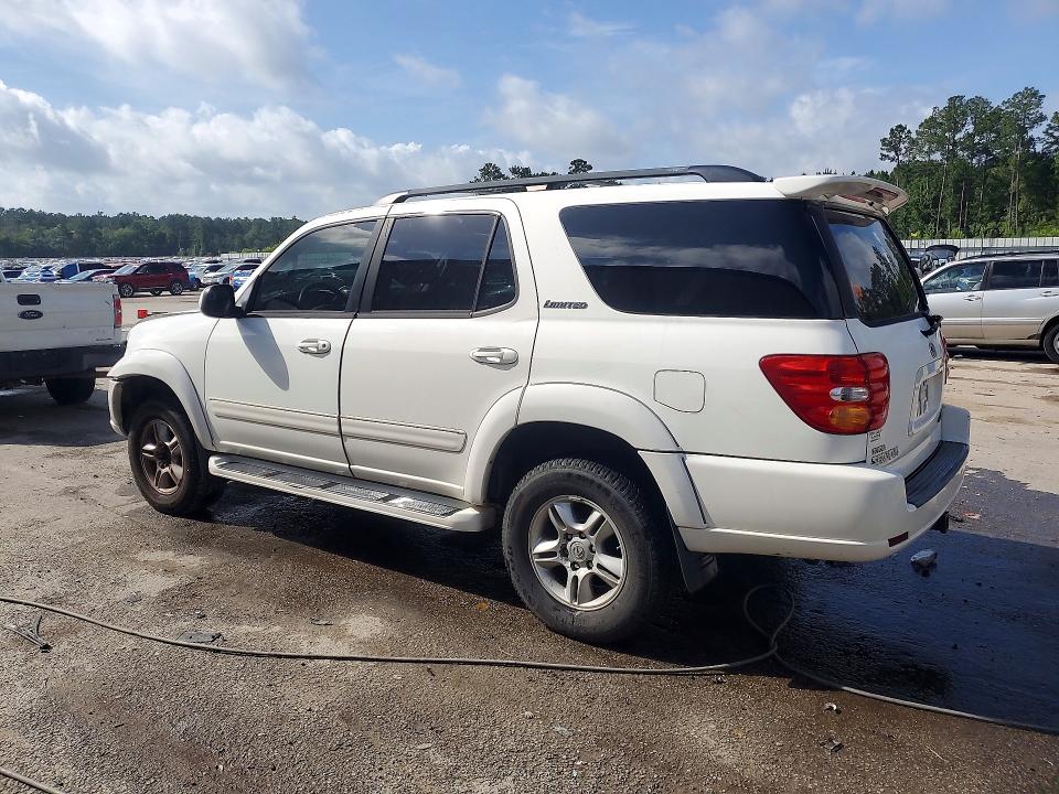 2003 Toyota Sequoia VIN 5TDBT48A53S184227 COPART salvage auction — FRONT END, Sc - Cert Of Title-Salvage, sold $1,350 on 2026-07-06 (photo 2)