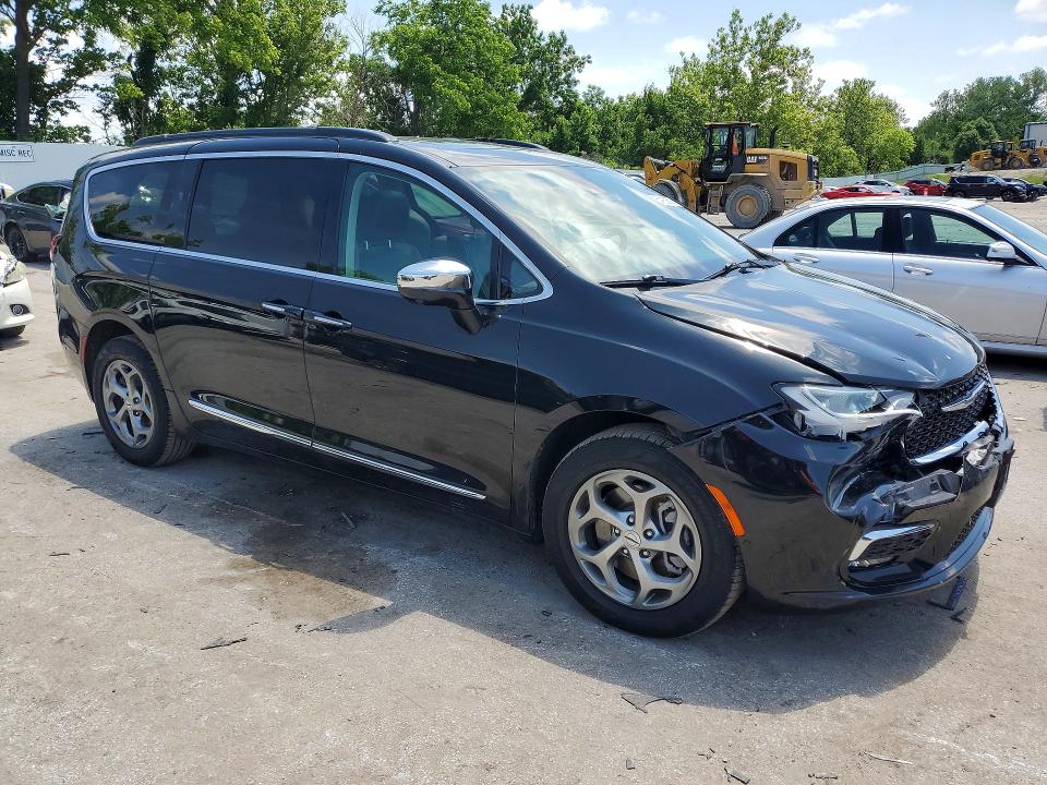 2022 Chrysler Pacifica VIN 2C4RC3GG0NR183934 COPART salvage auction — FRONT END, Mo - Salvage Certificate Of Title, sold $9,500 on 2026-07-31 (photo 4)