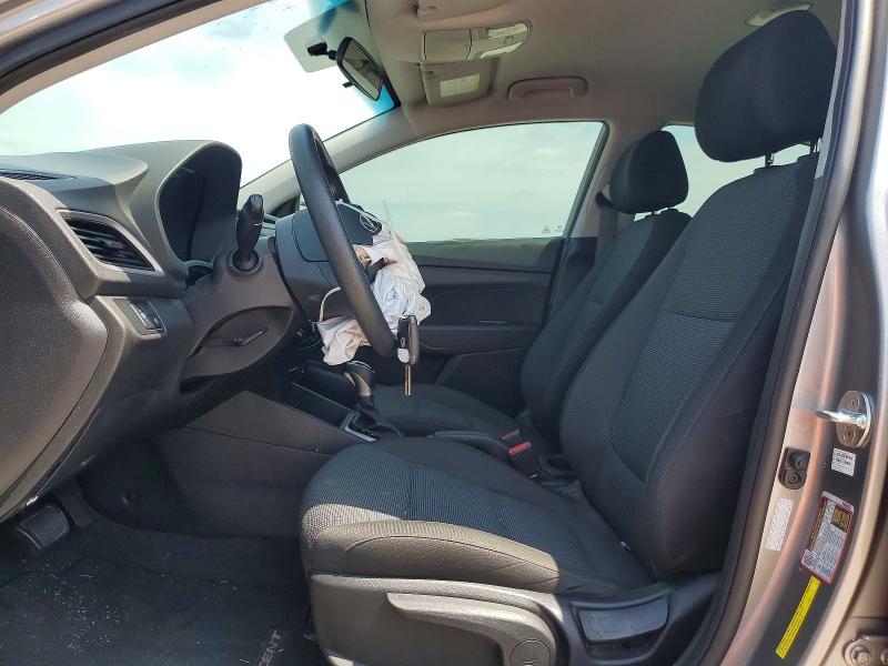 2022 Hyundai Accent VIN 3KPC24A68NE186340 COPART salvage auction — FRONT END, Tx - Salvage Vehicle Title, sold $2,500 on 2026-07-10 (photo 7)