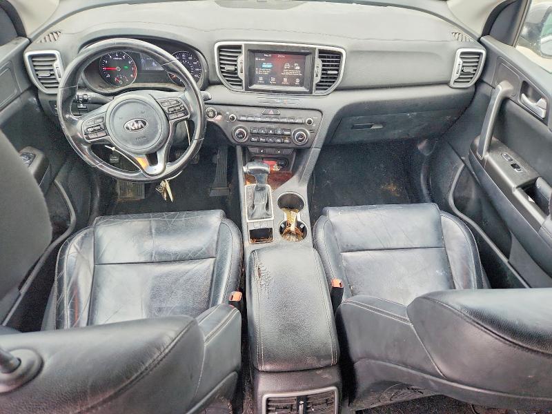 2017 Kia Sportage VIN KNDPN3AC7H7169185 COPART salvage auction — REAR END, In - Cert Of Title-Salvage Title, sold $2,750 on 2026-07-25 (photo 8)