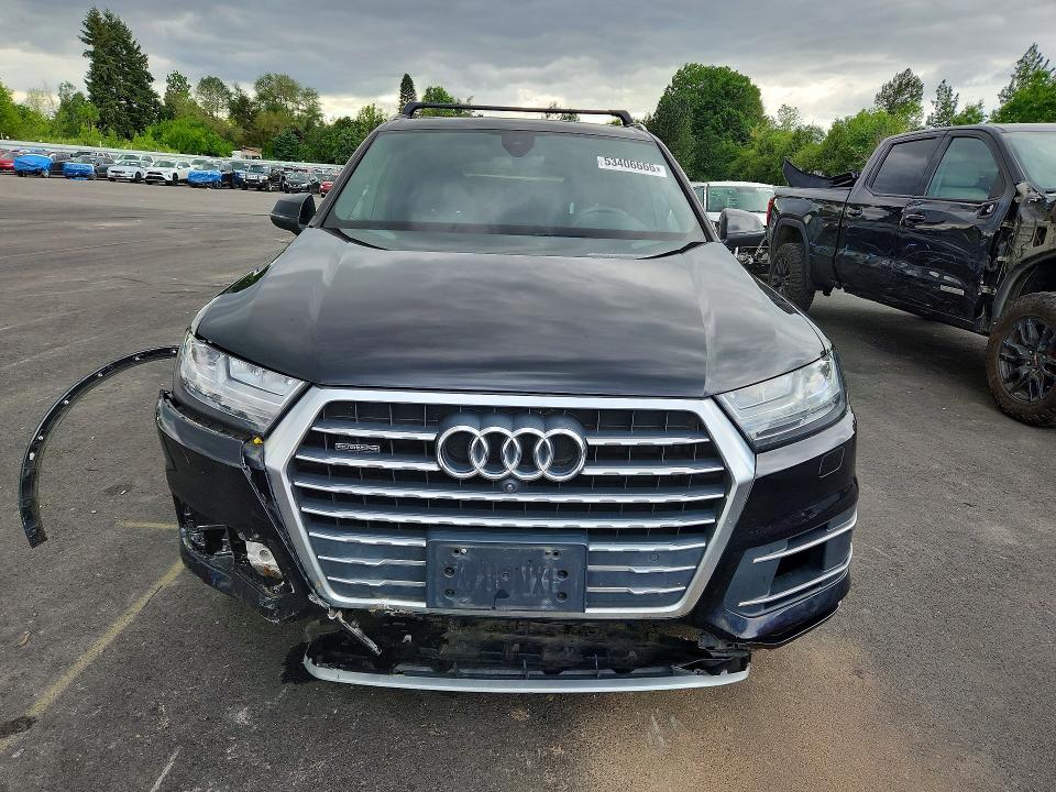 2017 Audi Q7 VIN WA1LAAF74HD027298 COPART salvage auction — FRONT END, Or - Salvage Title Certificate, sold $5,900 on 2026-07-27 (photo 5)